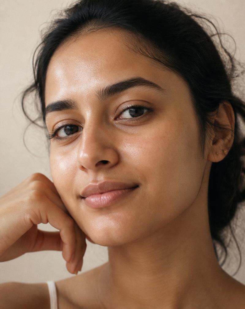 Brighter, even and calmer skin after following the routine